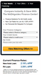 Mobile Screenshot of nadaguides.financesource.com